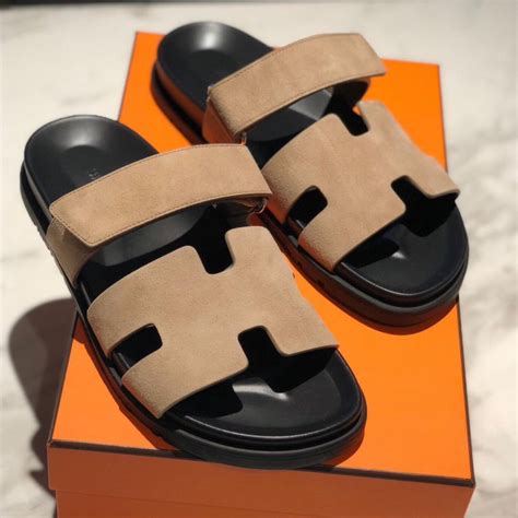 hermes sandalen beige|hermes slides for women.